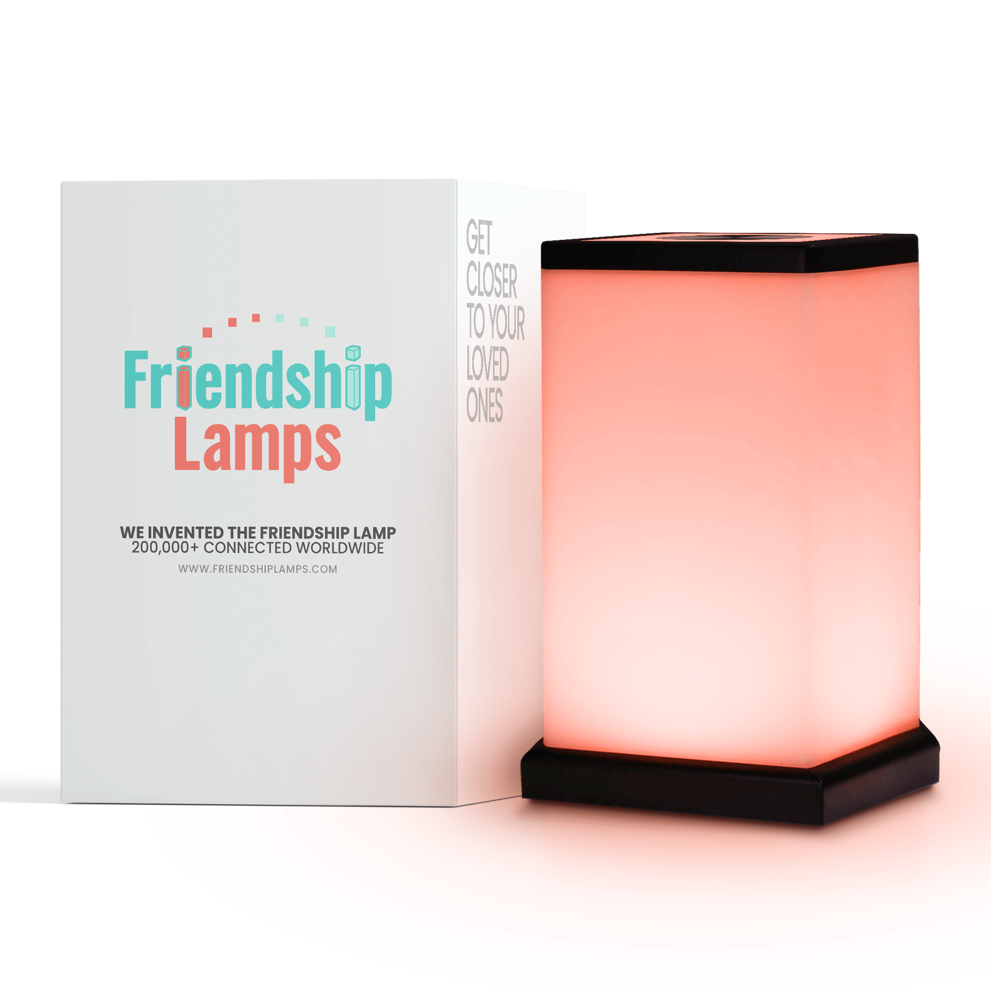 Modern Design Friendship Lamp – Sleek Long-Distance Wi-Fi Touch Lamp | Stay Connected in Style
