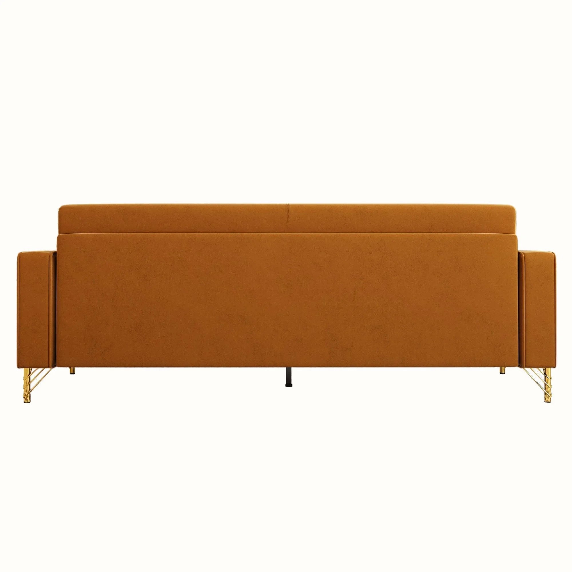 Modern Loveseat Sofa with Pillows