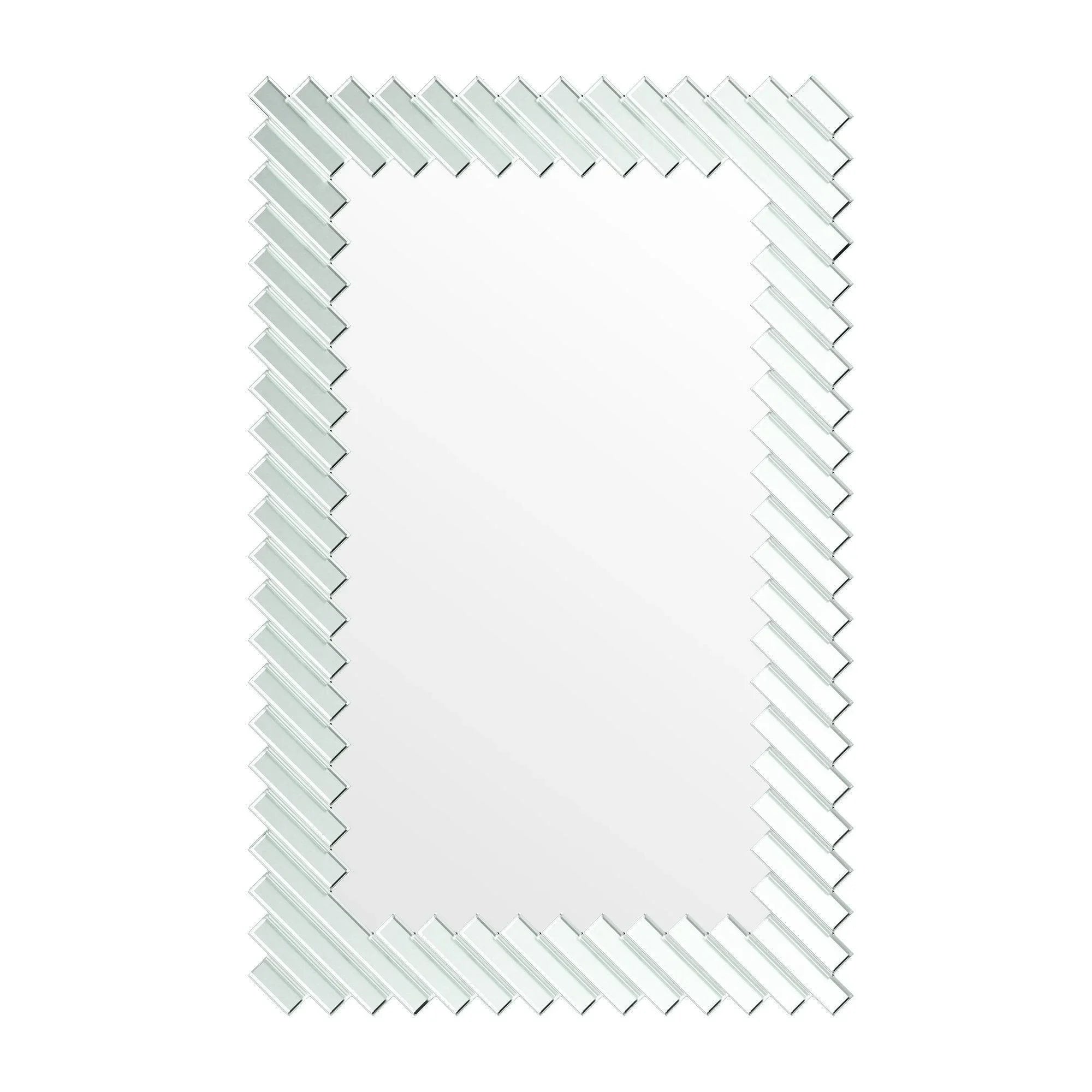 Modern Rectangle Framed Decorative Mirror