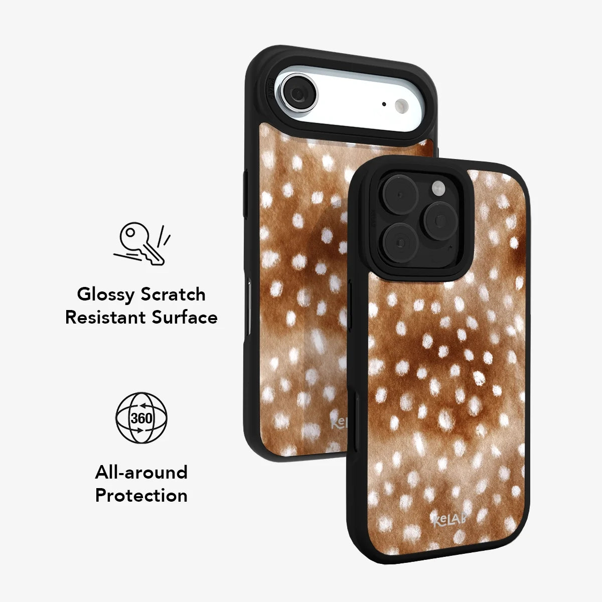Doe Eyed Drift | Deer Print iPhone Case