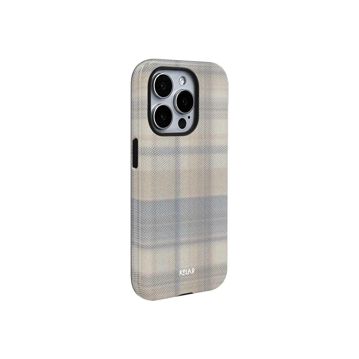 Oatmilk | Beige Flannel Minimalist Phone Case