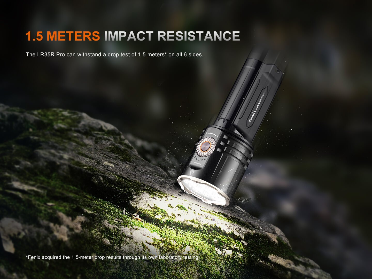 Fenix LR35R PRO Rechargeable Palm-Sized Searchlight