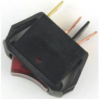 Jandorf Rocker Switch 61038, Metal, No Size, Red