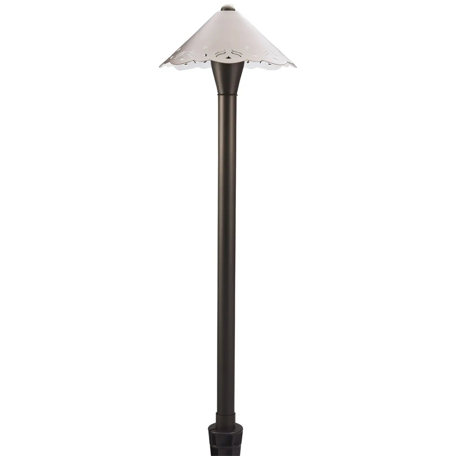 Outdoor Landscape Light with Hollowed Out Design, G4 Socket and 72" Wire
