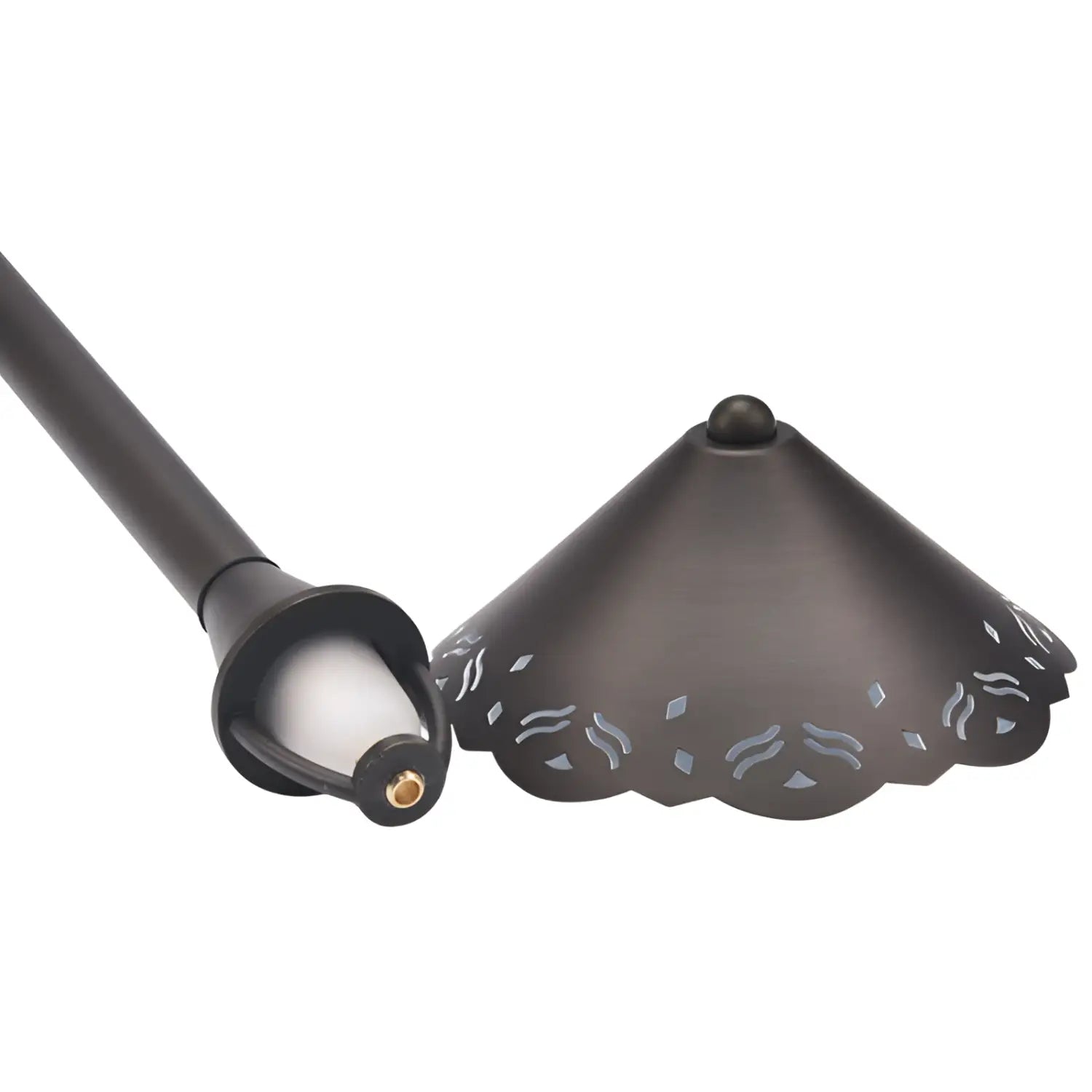 Outdoor Landscape Light with Hollowed Out Design, G4 Socket and 72" Wire