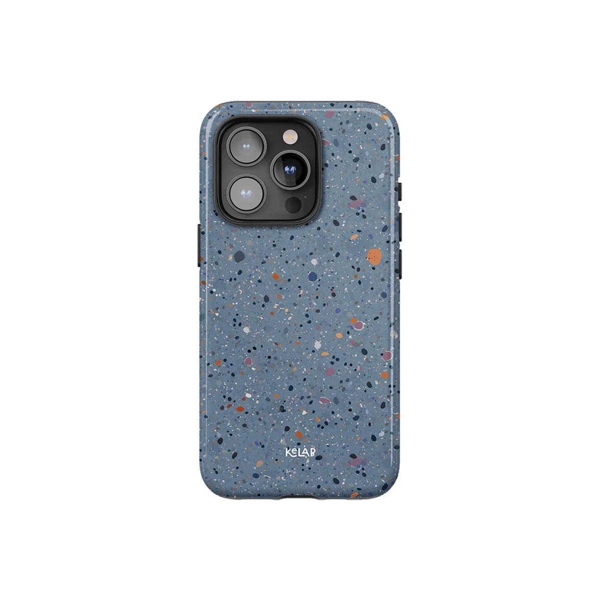 Seaside Drift | Blue Paint Splatter Phone Case