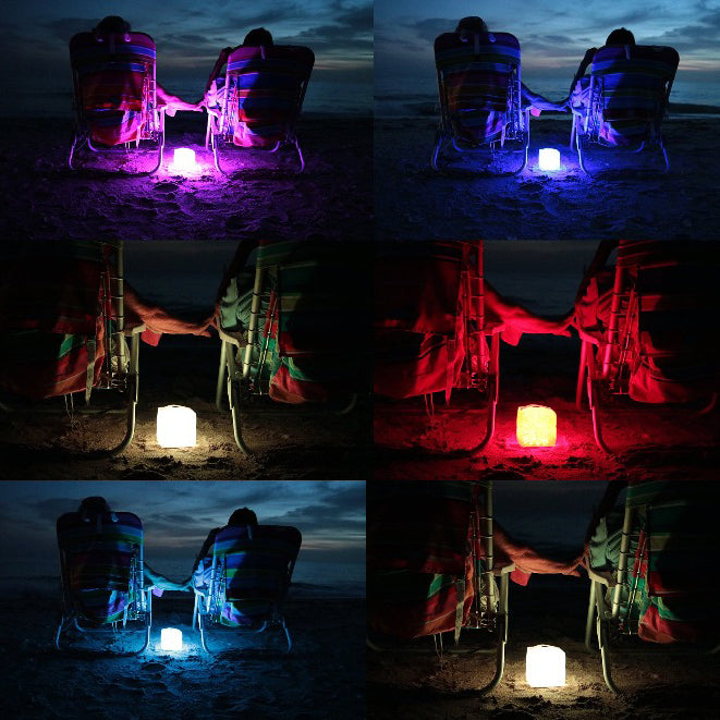 SolarPuff Merlin Multicolor Solar Lantern – Color Mood Light, Waterproof & Foldable