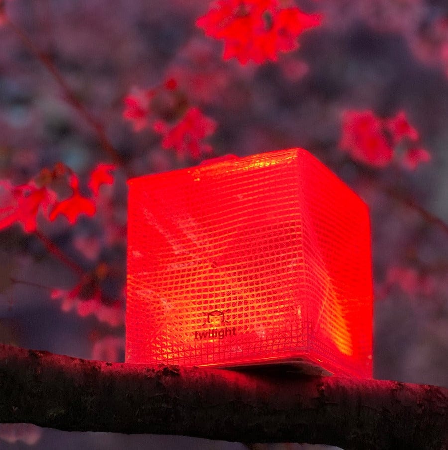 Twilight Mini Solar Lantern – Waterproof Camping & Emergency Light with Red SOS Mode