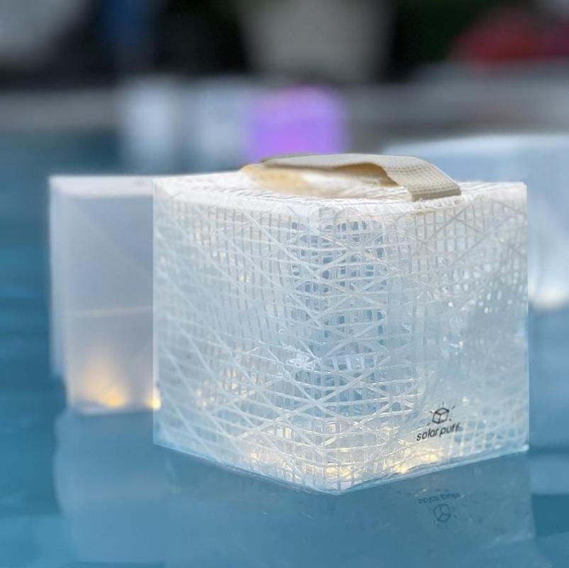 SolarPuff™ Hybrid Solar Lantern – Warm & Bright