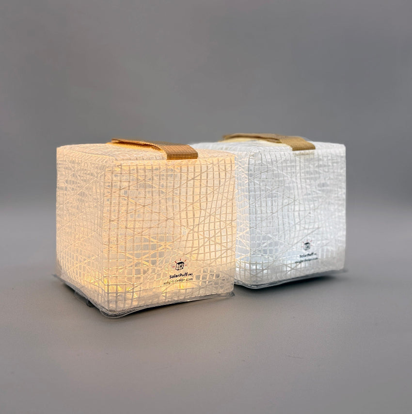 SolarPuff™ Hybrid Solar Lantern – Warm & Bright