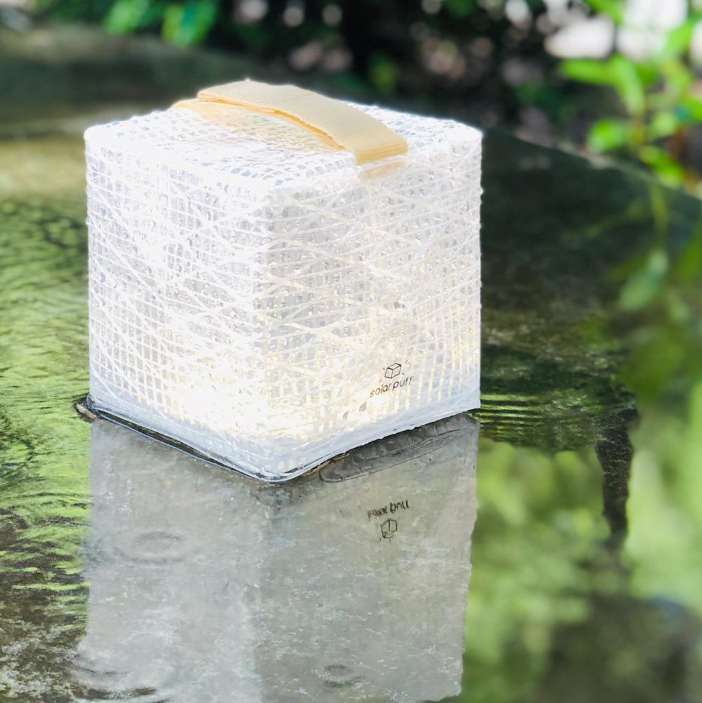 SolarPuff™ Hybrid Solar Lantern – Warm & Bright