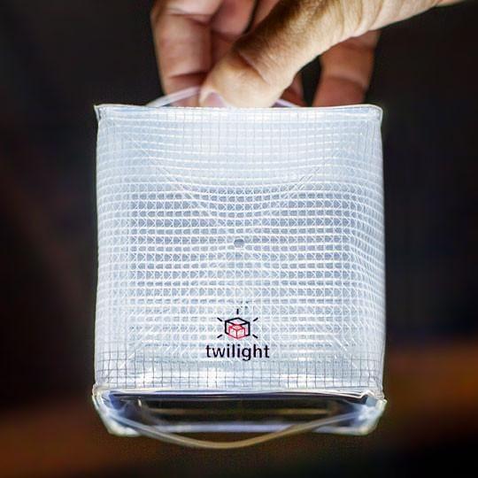Twilight Mini Solar Lantern – Waterproof Camping & Emergency Light with Red SOS Mode