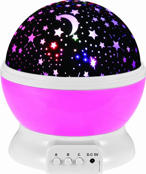Az Trading Night Light Projection Lamp Pink