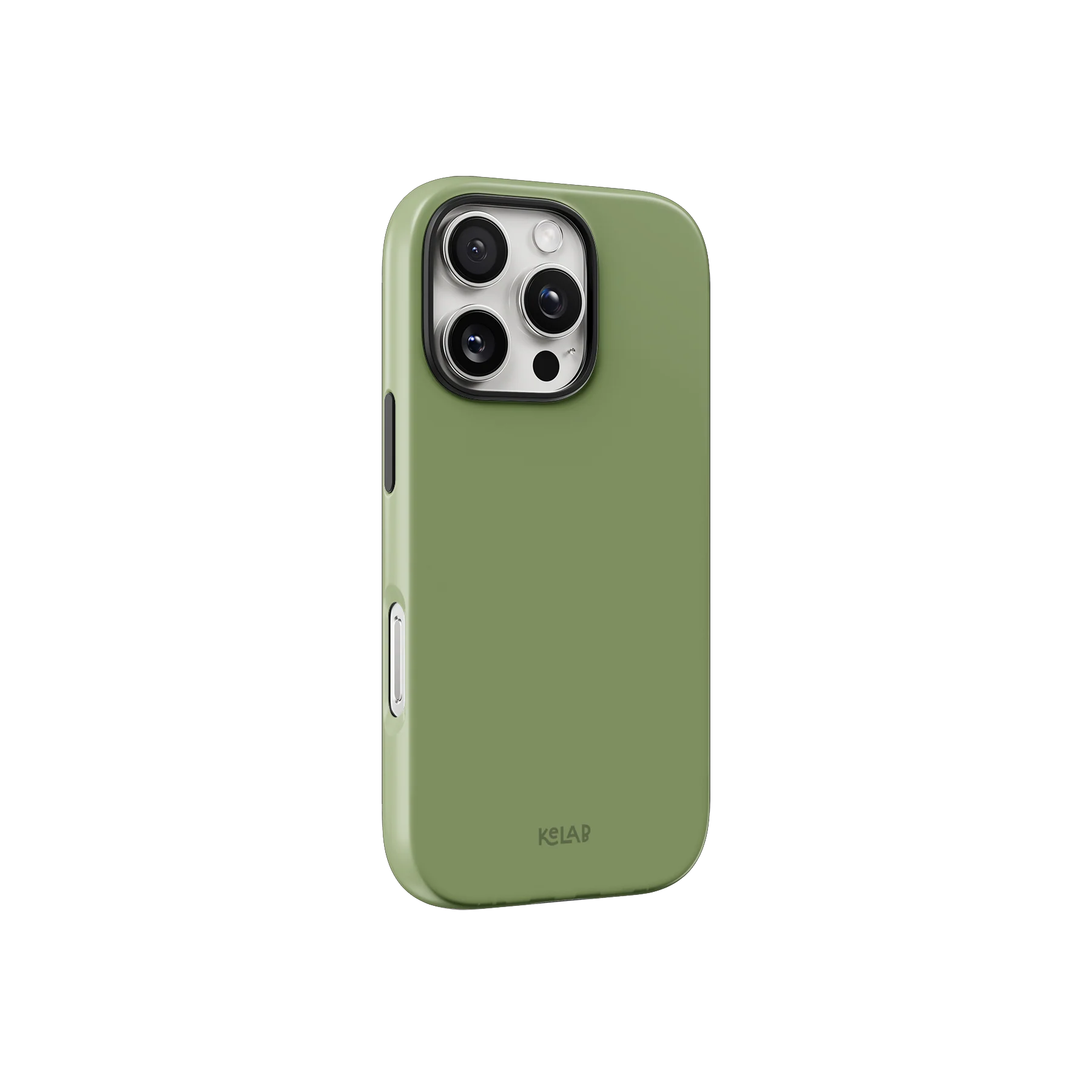 Matcha Bark | Solid Green Phone Case