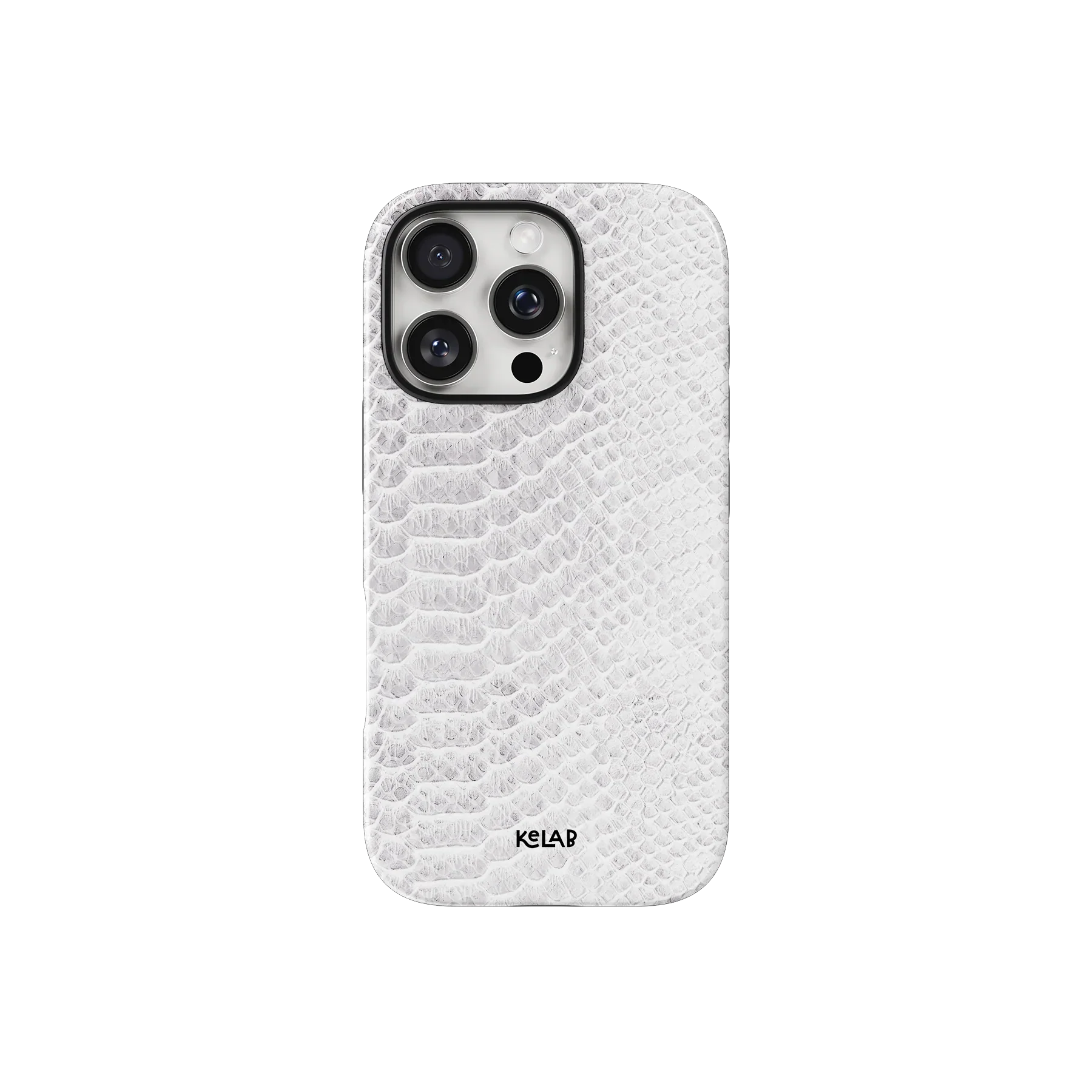 White Venom | Snake Skin Print Phone Case