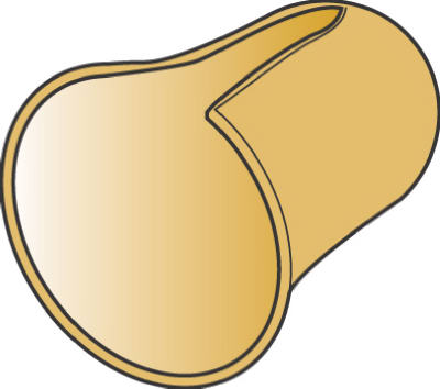 Hy-Ko Prod 6 Yellow Brass Pendant, 100 Pack (Kb216Yb)