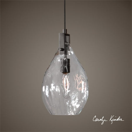 212 Main 22049 campester 1 Light Watered glass Mini Pendant