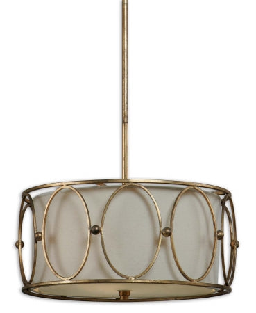 212 Main 21955 55 in H x 20 in D Ovala 3 Lt Pendant