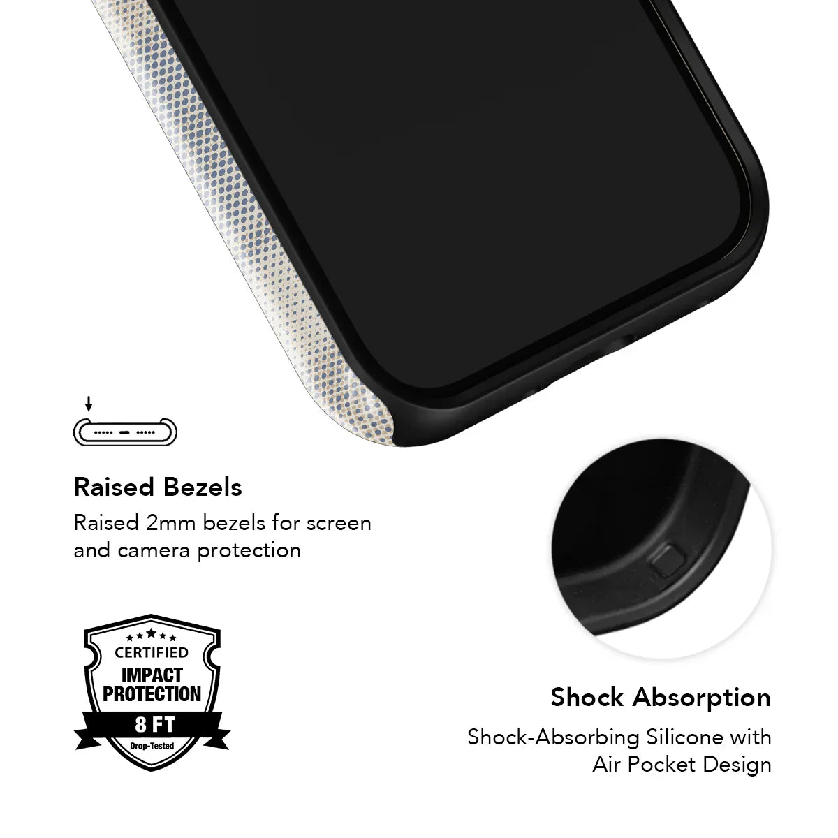 Oatmilk | Beige Flannel Minimalist Phone Case