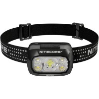 Nitecore Nu32 550 Lumen Led Rechargeable Headlamp With White And Red Beams With Lumentac Adapter