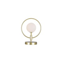 1 Light Lamp With Medallion Gold Finish