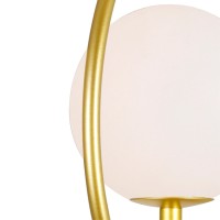 1 Light Lamp With Medallion Gold Finish