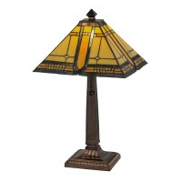 Meyda Tiffany 147482 21 X 18 In Sierra Prairie Mission Table Lamp