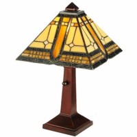 Meyda Tiffany 142879 16 In Sierra Prairie Mission Accent Lamp