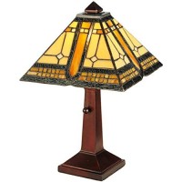 Meyda Tiffany 142879 16 In Sierra Prairie Mission Accent Lamp