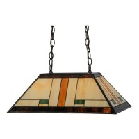 Meyda 147783 21 In Manhattan Oblong Pendant