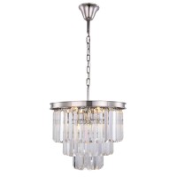 Elegant Lighting 1231D20Pn-Rc 205 X 20 In Sydney 9 Light Polished Nickel Chandelier