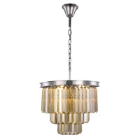 Elegant Lighting 1231D20Pn-Gt-Rc 205 X 20 In Sydney 9 Light Polished Nickel Chandelier