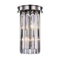 Urban Classic 1238W8Pn-Rc Sydney 2 Light Wall Sconce Royal Cut Crystals - Polished Nickel