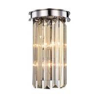 Urban Classic 1238W8Pn-Gt-Rc Sydney 2 Light Wall Sconce Royal Cut Crystals - Polished Nickel