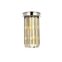 Urban Classic 1238W8Pn-Gt-Rc Sydney 2 Light Wall Sconce Royal Cut Crystals - Polished Nickel