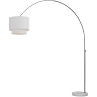 Arched Floor Lamp W/ Fabric Shade, 67