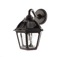 Polaris Solar Wall Light - Black