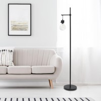 Elegant Designs Hanging Lightbulb Floor Lamp