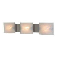 Pannelli 30'' Wide 3-Light Vanity Light - Stainless Steel