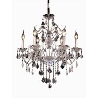 Elegant Lighting 2015D24C-Rc 24 D X 21 In St Francis Collection Hanging Fixture - Royal Cut Chrome