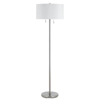 60W X 2 Calais Metal Floor Lamp