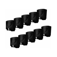 10-Pack: Battery-Powered Motion-Activated Outdoor Night-Light In Bronze