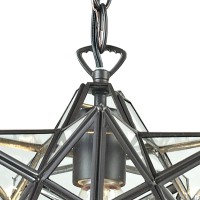 Star 12'' Wide 1-Light Mini Pendant - Oil Rubbed Bronze