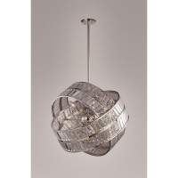 8 Light Chandelier - Finish Polished Nickel