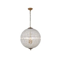 Elegant Lighting 1205D24Fg-Rc 245 Dia X 335 H In Olivia Pendent Lamp - French Gold- Royal Cut Crystals