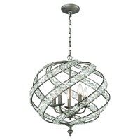 Renaissance 21'' Wide 5-Light Chandelier - Weathered Zinc