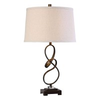 212 Main 27530-1 Tenley Oil Rubbed Bronze Lamp - Steel & Crystal