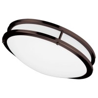 Dainolite Cfled-C1218-Bz 18W 310 Mm Led Ceiling Flush Bronze - 12 In