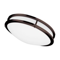 Dainolite Cfled-C1626-Bz 26W 410 Mm Led Ceiling Flush Bronze -16 In