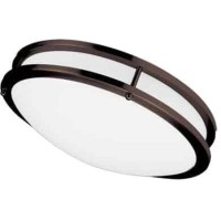 Dainolite Cfled-C1626-Bz 26W 410 Mm Led Ceiling Flush Bronze -16 In